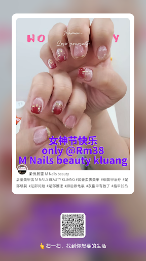 M Nails Beauty kluang