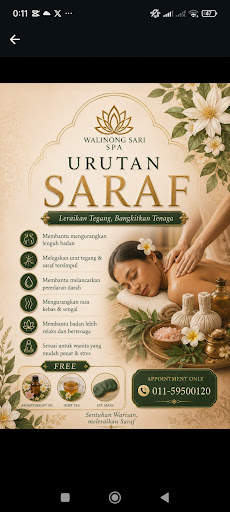 WALINONG SARI SPA urutan tradisional wanita